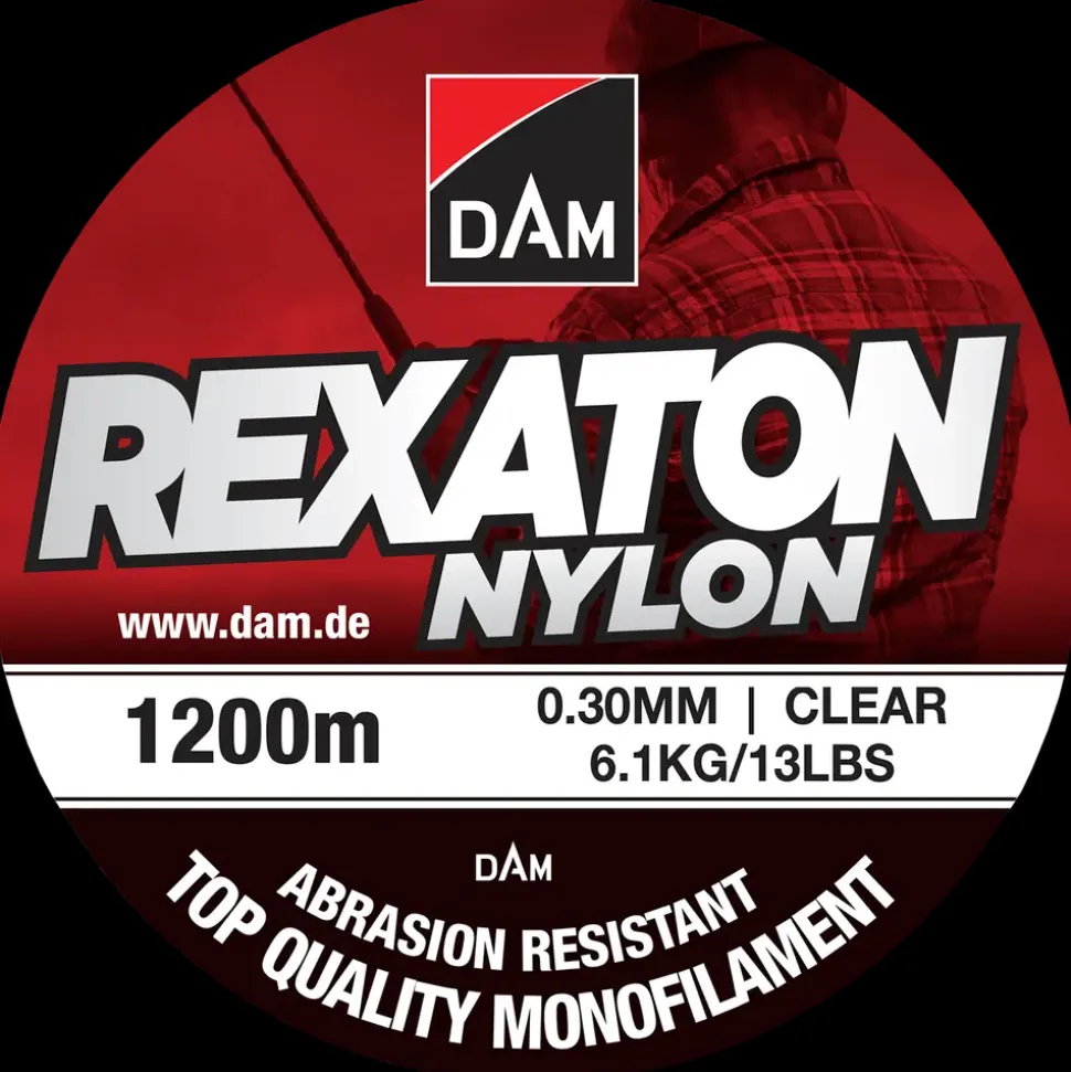 DAM Nylon Fiskeline 1200 m 0,30 mm - clear