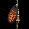 DAM Spinner 10 g #4 - Black Red