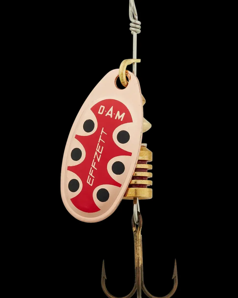 DAM Spinner 6 g #3 - Copper Black Dot
