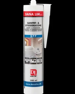 DANA LIM Bygge- /sanitetssilikone 300 ml - hvid
