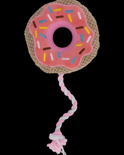 DanPet Hundelegetøj donut med reb