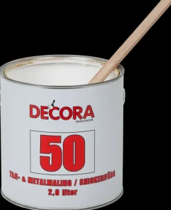 Decora Træ og metal 2 L glans 50 - hvid