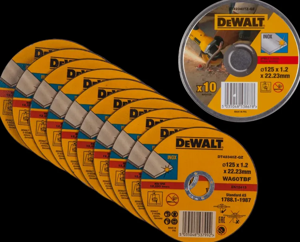 DeWALT Skæreskive Ø125 mm 10-pak