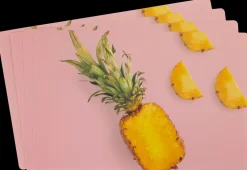 Dækkeserviet ananas 4-pak