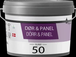 Dør og panel Glans 50 hvid - 2,5 liter