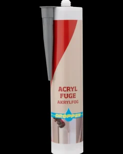 Droppen Acrylfugemasse 300 ml - grå
