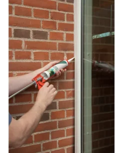 Droppen Byggesilikone 300 ml - hvid