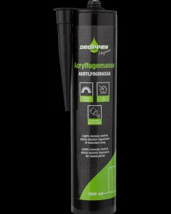 Droppen Elegance Acrylfuge 300 ml - hvid