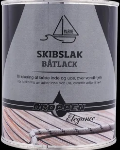 Droppen Elegance Skibslak 0,75 L - blank