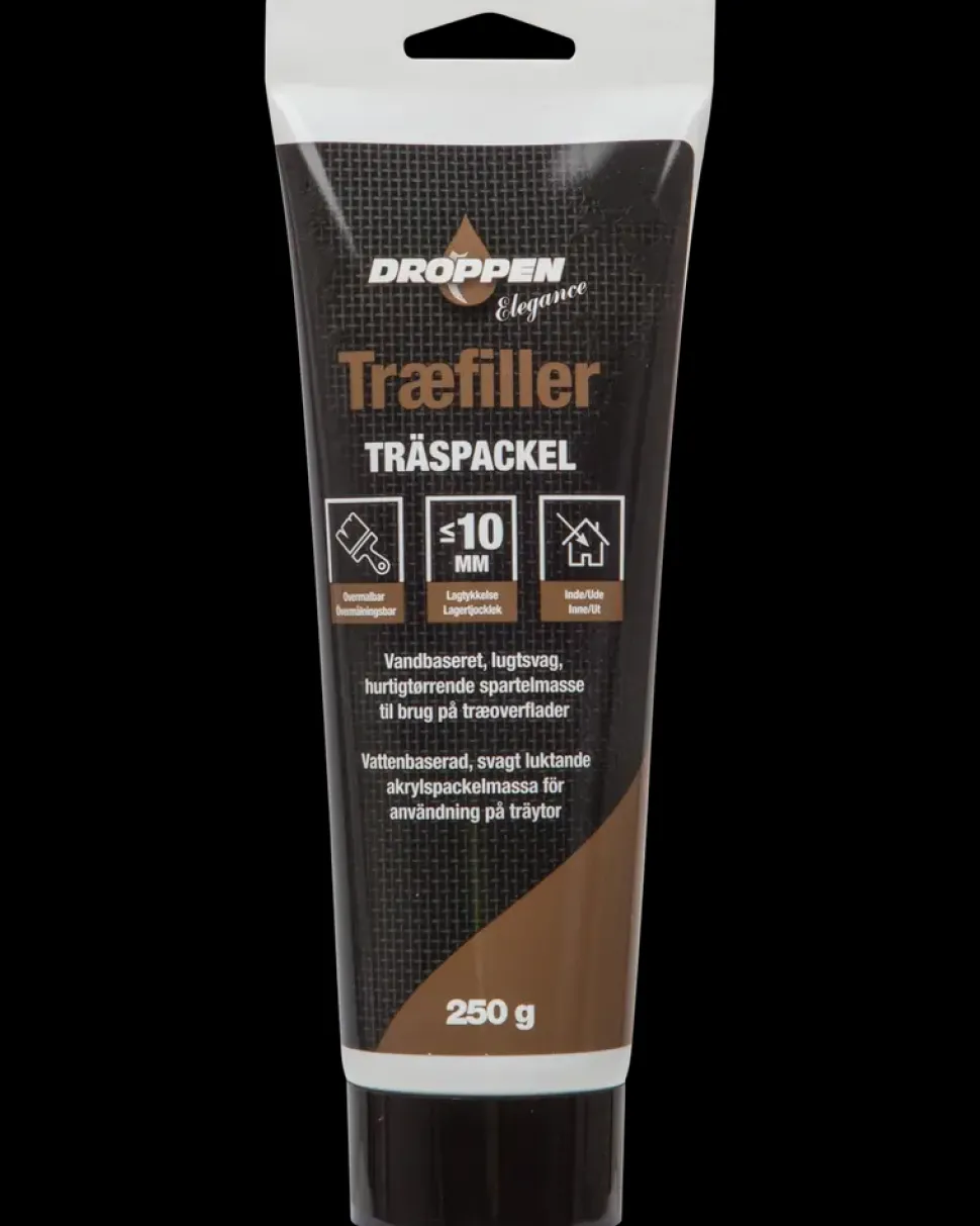 Droppen Elegance Træfiller 250 g - brun
