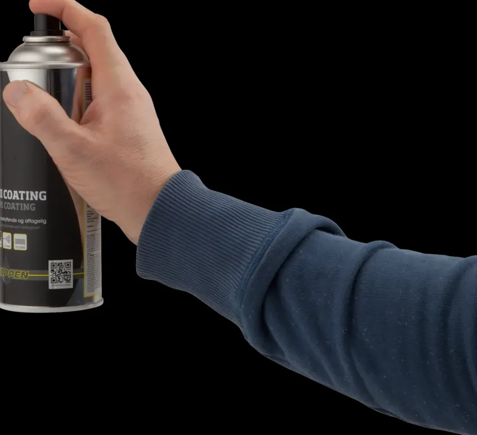 Droppen Gummi coating 400 ml - sort blank