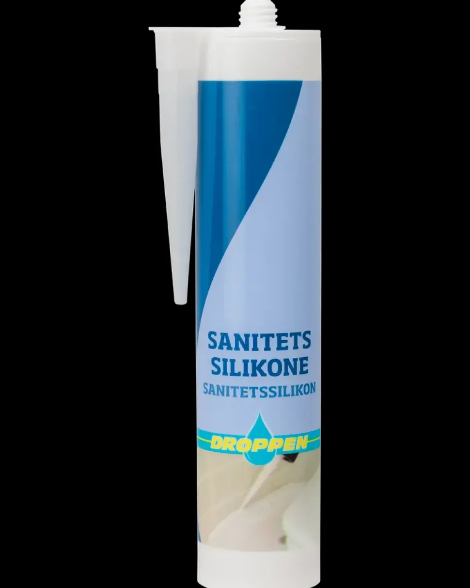 Droppen Sanitetssilikone 300 ml - klar