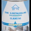 Droppen Træ og metal 0,75 L glans 90 - sort
