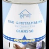 Droppen Træ- og metalmaling 0,75 L glans 50 - sort
