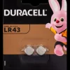 Duracell LR43 2-pak