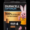 Duracell Optimum AAA 4-pak