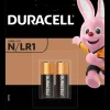 DURACELL Security Batteri N/LR1 2-pak