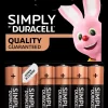 DURACELL Simply Batteri AA 6-pak