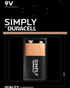 DURACELL Simply Batteri 9V 1 stk.