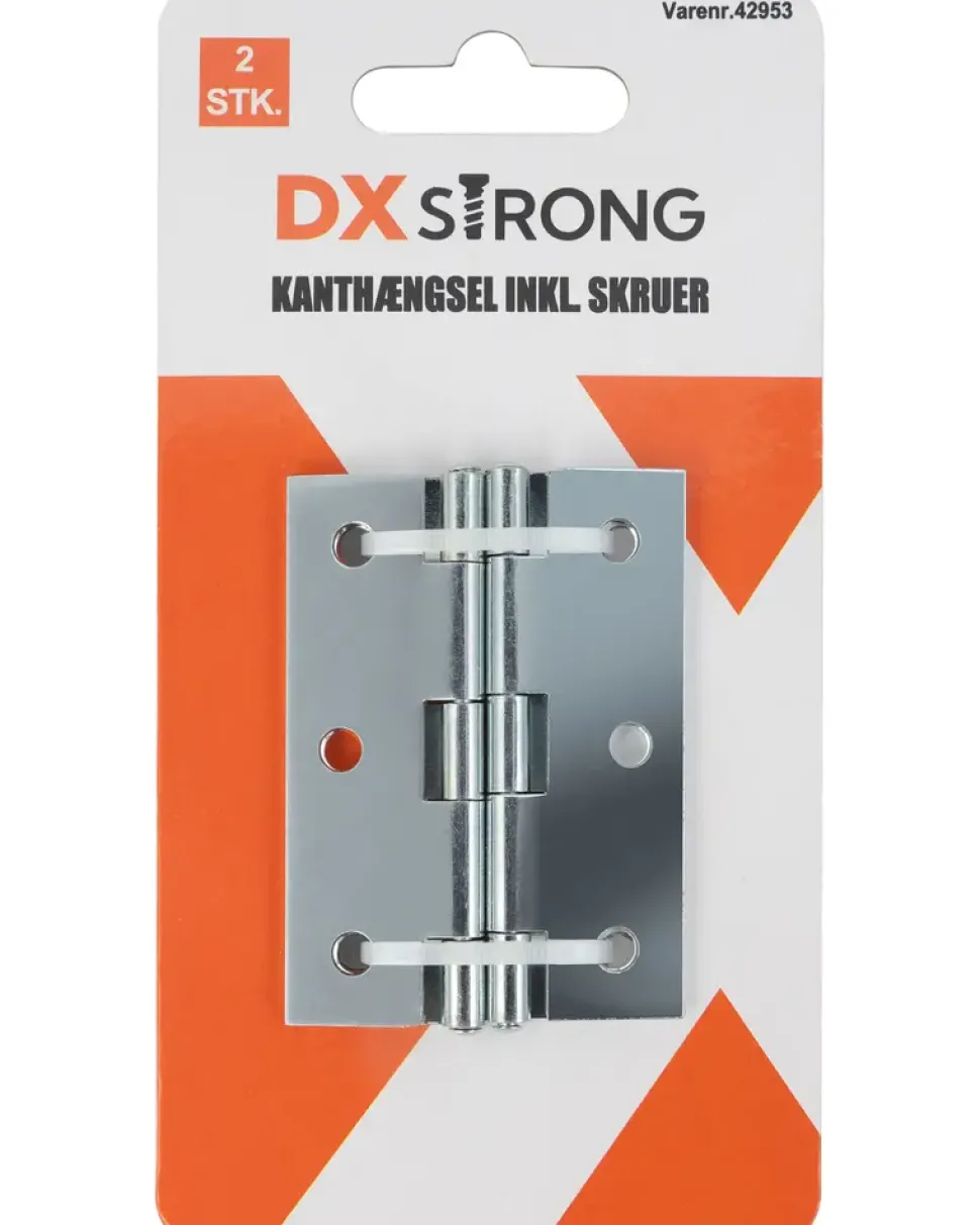 DXstrong Kanthængsel 40 x 63 mm 2-pak