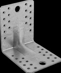 DXstrong Vinkelbeslag med rib 105 x 105 x 90 mm