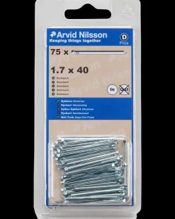 Dykker firkantet 1,7 x 40 mm 75-pak