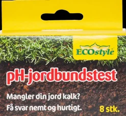 ECOstyle pH-jordbundstest 8-pak
