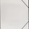 Elastikmappe plast A4 - transperant