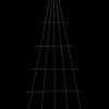 Espalier trekantet 150 x 75 cm