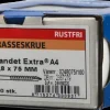 EXPANDET Rustfri A4 skrue 4,8 x 75 mm 100 stk.