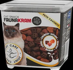 Faunakram Kattesnacks Trio fish bites 75 g