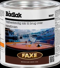 Faxe Bådlak 0,75 liter - Glans 10 Mat