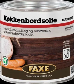 FAXE Køkkenbordsolie - Mahogny