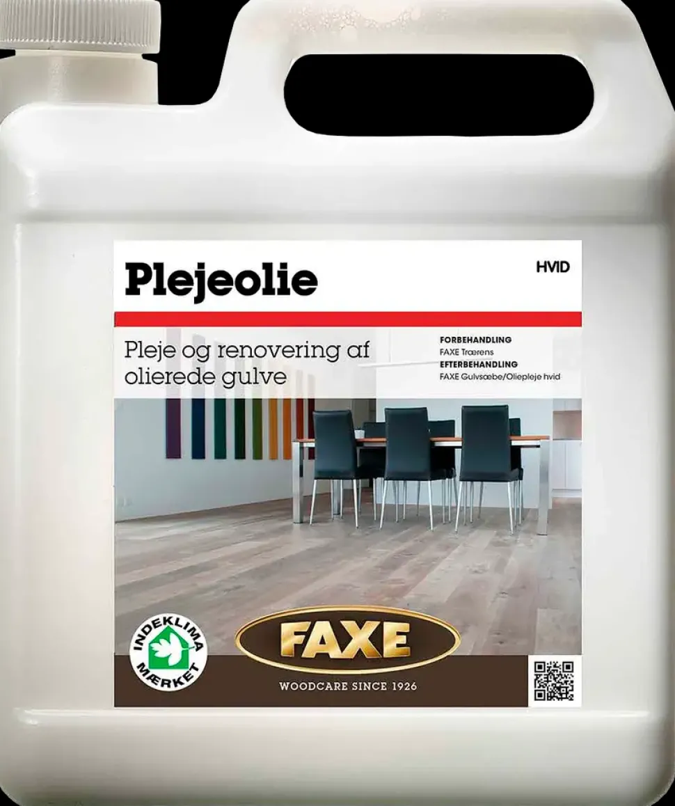 FAXE Plejeolie 1 liter - Hvid