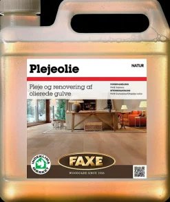 FAXE Plejeolie 1 liter - Natur