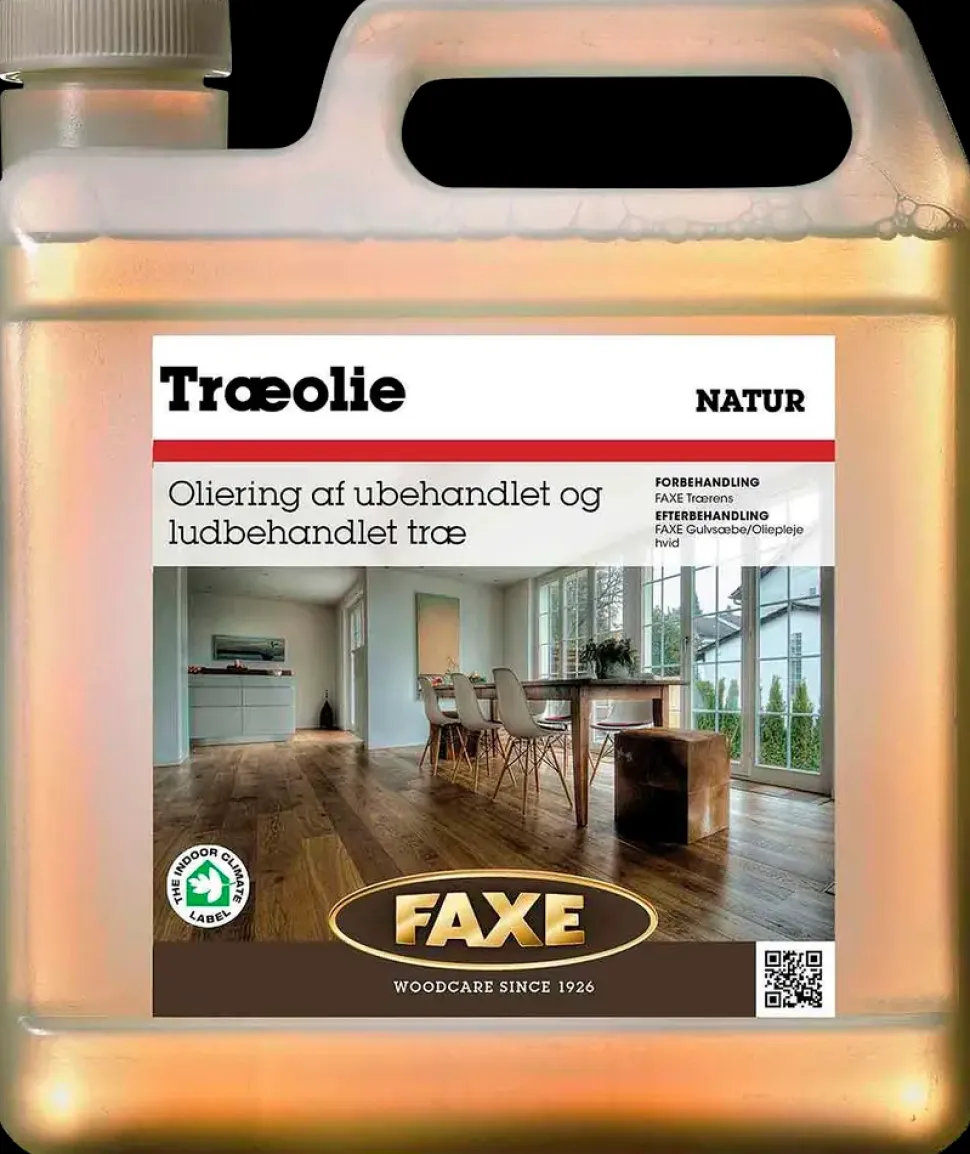 FAXE Træolie - Natur 1 liter