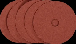 Fiberslibeskive Ø125 mm K100 5-pak