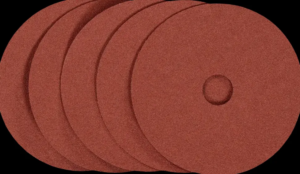 Fiberslibeskive Ø125 mm K100 5-pak
