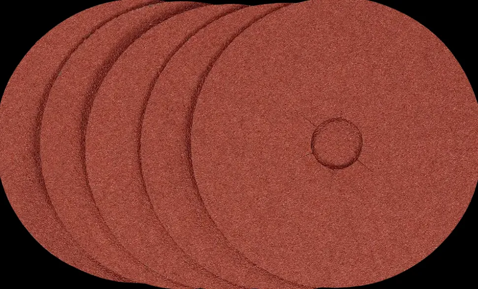 Fiberslibeskive Ø125 mm K60 5-pak