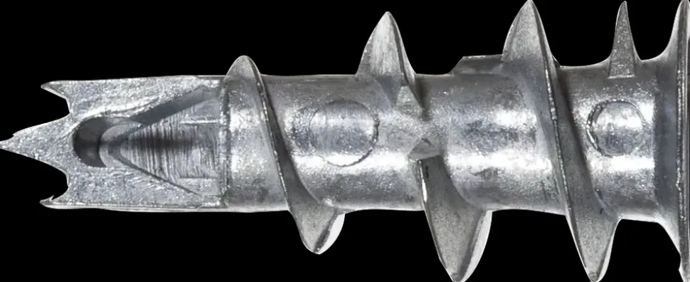 Fischer Gipsplug metal m. skrue GKM S 6 stk.
