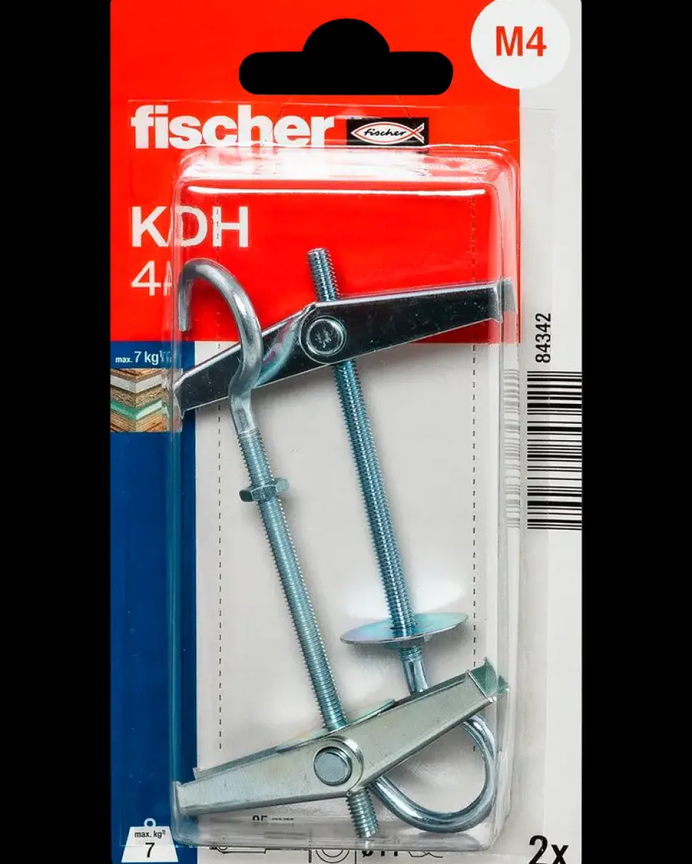 Fischer Kipdyvel KDH 4 2 stk.