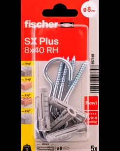 Fischer Krogdyvel SX Plus 8 x 40 mm 5 stk.