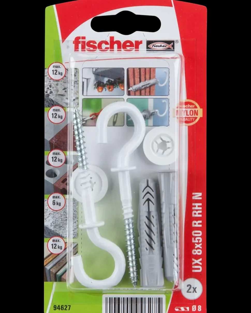 Fischer Krogdyvel uni UX 8 x 50 mm 2-pak