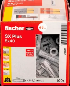 Fischer Uni plug SX plus 8 x 40 mm 100 stk.