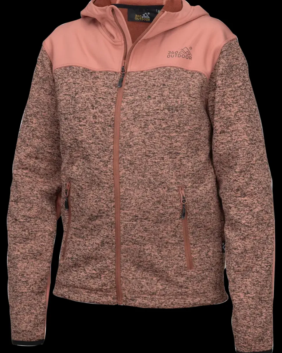 Fleece jakke dame