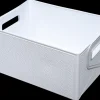 Foldekasse 33 x 23,5 x 15,5 cm hvid
