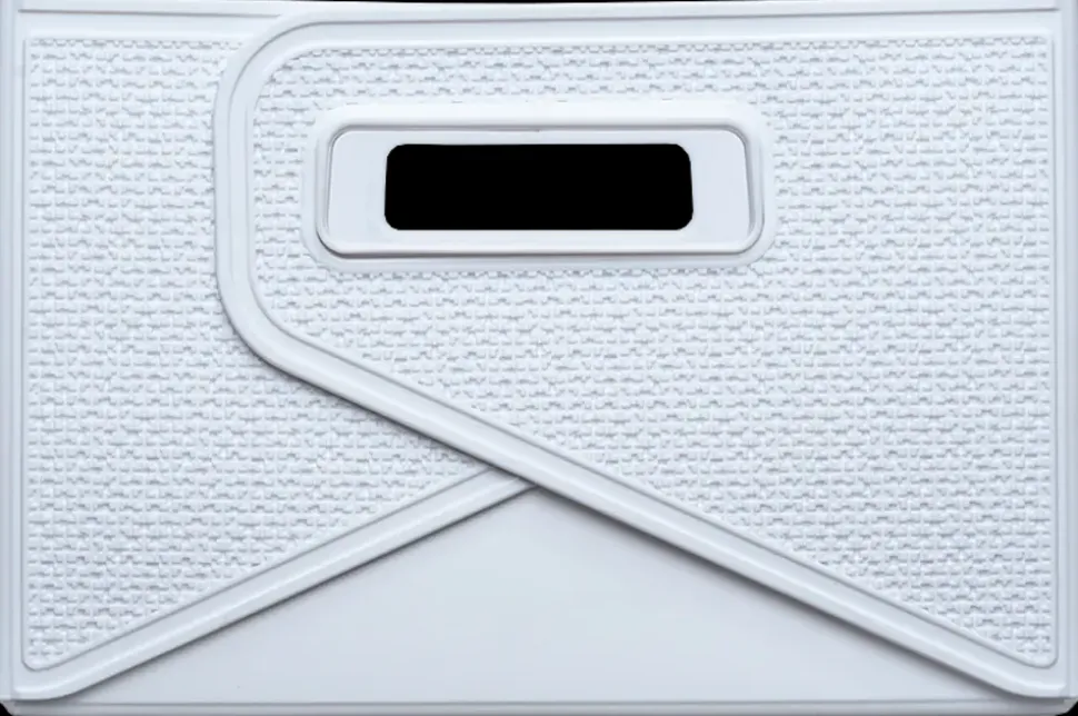 Foldekasse 33 x 23,5 x 15,5 cm hvid