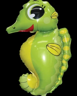 Folieballon 64 cm - Grøn søhest