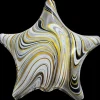 Folieballon 40 cm - Marmor stjerne