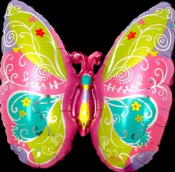 Folieballon 46 cm - Sommerfugl